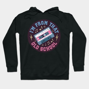 I'M From T Old School - Music Cassette Tape Hoodie